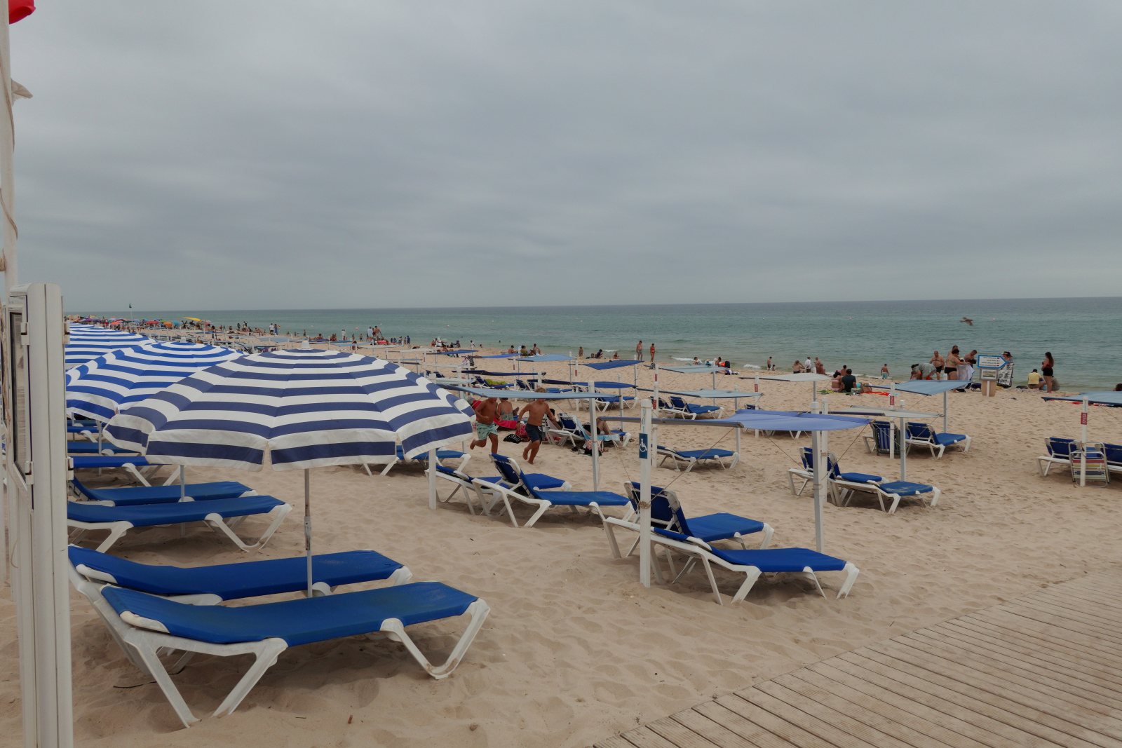 Praia do Barril, Tavira, Portugal, 16 August at 12:00
