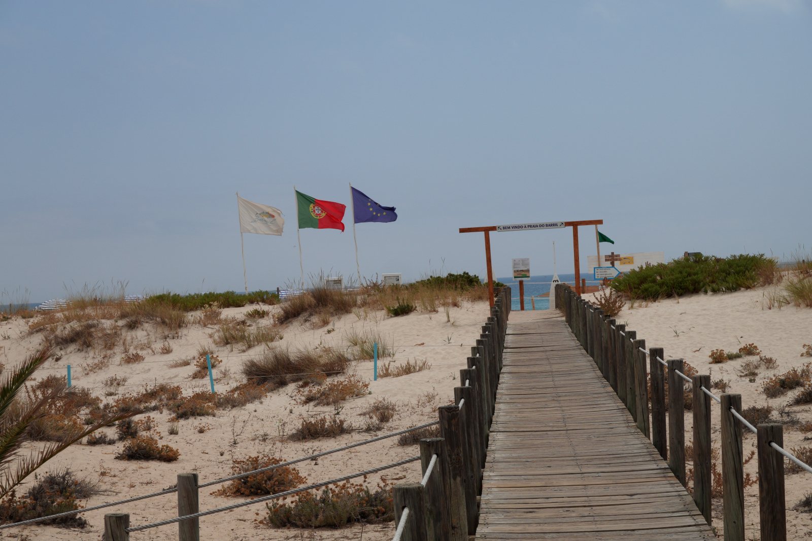 Praia do Barril, Tavira, Portugal, 16 August at 13:20