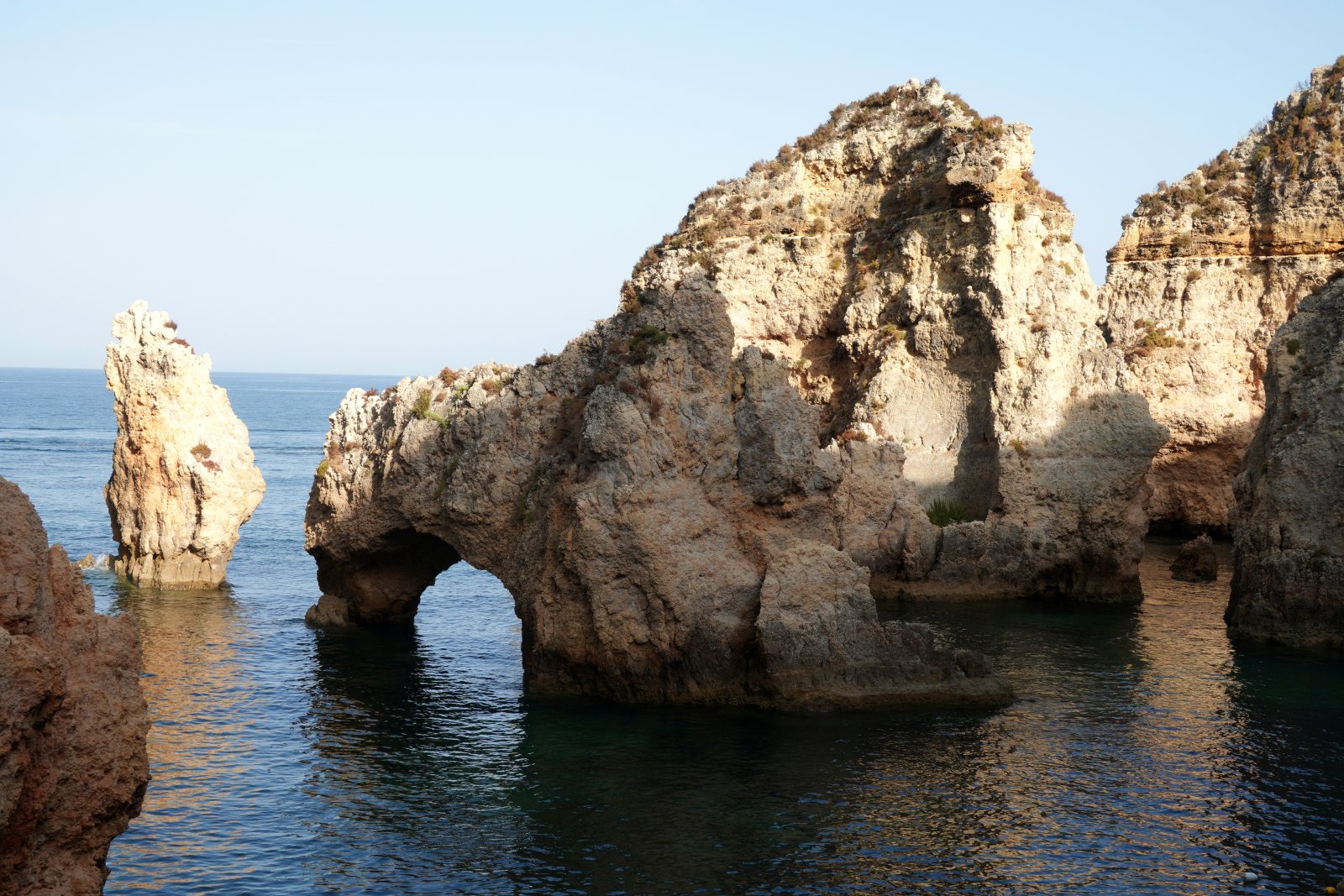 Ponta da Piedade, Lagos, Portugal, 17 August at 18:13